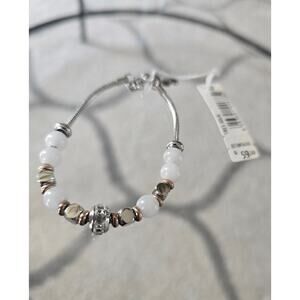 Brosway Silver Beaded Bracelet NWT